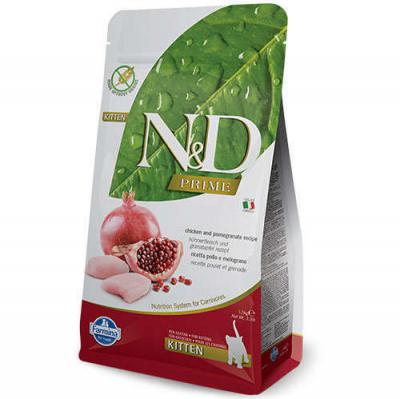 ND Prime Tahılsız Kitten Tavuk Nar Yavru Kedi Maması 1.5 Kg